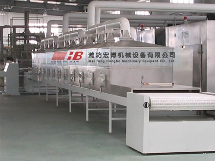 葫芦岛网带烘干机安装完成