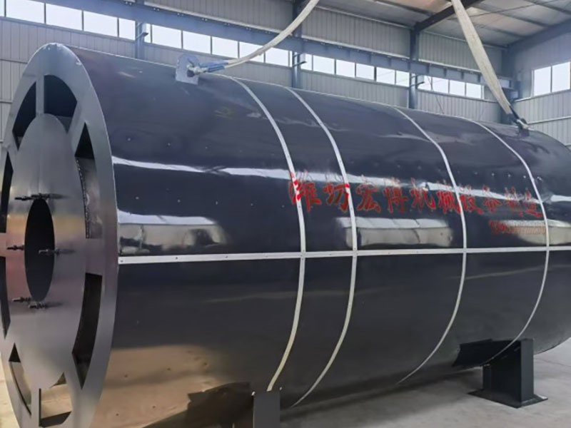 敦煌首航燃气热风炉制作现场