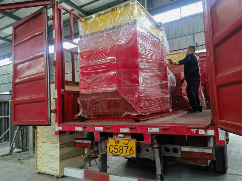 辽宁阜新煤矿井筒供暖设备待发货中